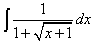 自考《高等数学（工专）》真题练习：不定积分1